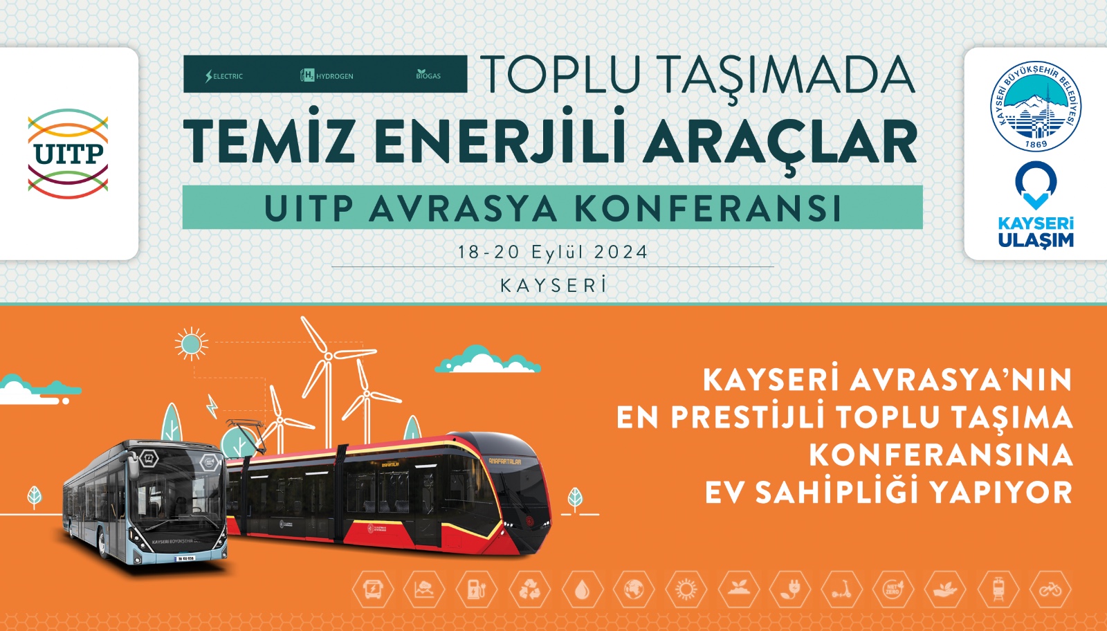 Kayseri Büyükşehir, Avrasya’nın En Prestijli Toplu Taşıma Konferansına Ev Sahipliği Yapıyor