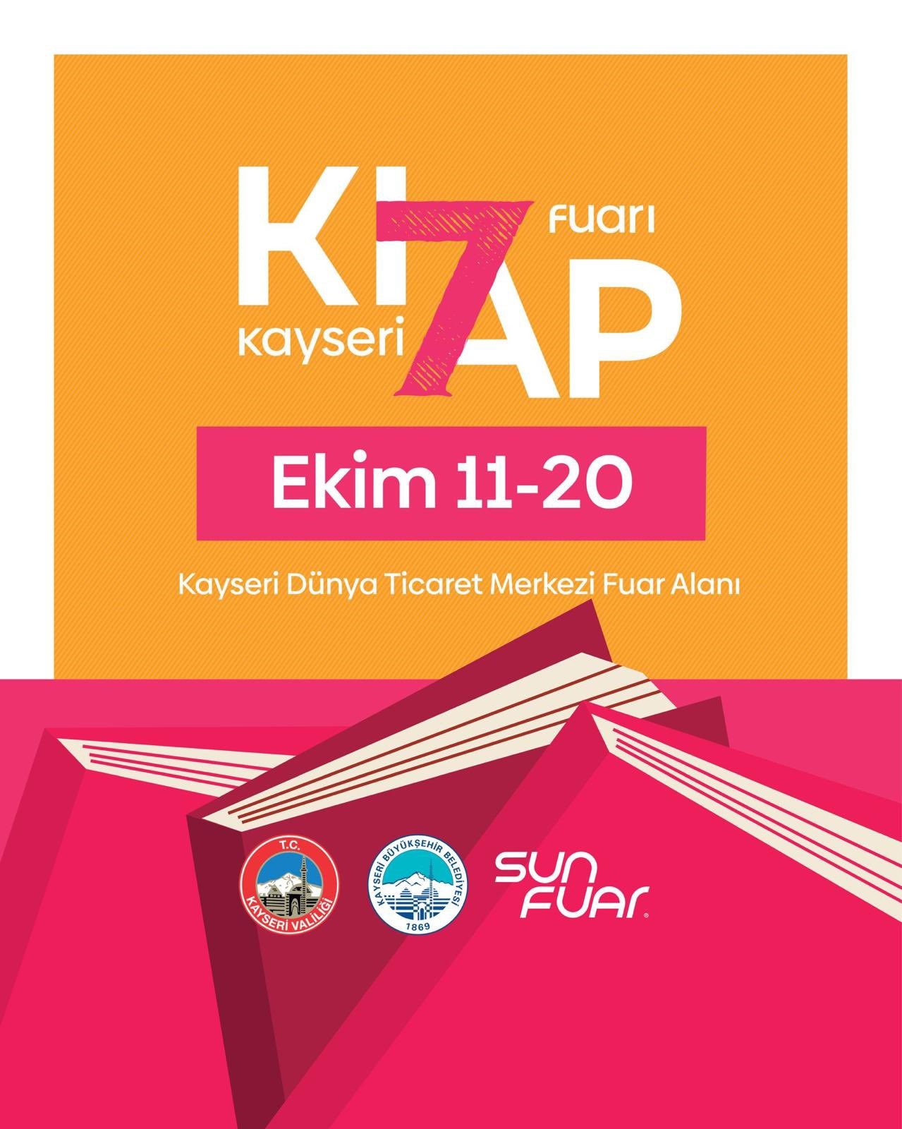 Kayseri’yi, Ziyaretçi Rekoru Kıran “7’nci Kitap Fuarı” Heyecanı Sardı