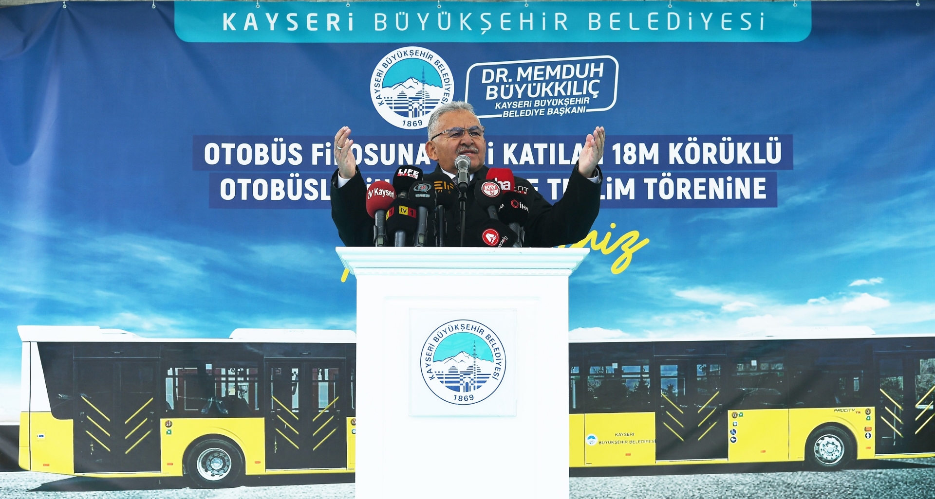 Kayseri Büyükşehir Ulaşım A.Ş. 2024'te 153 Milyon Yolcuya Hizmet Verdi