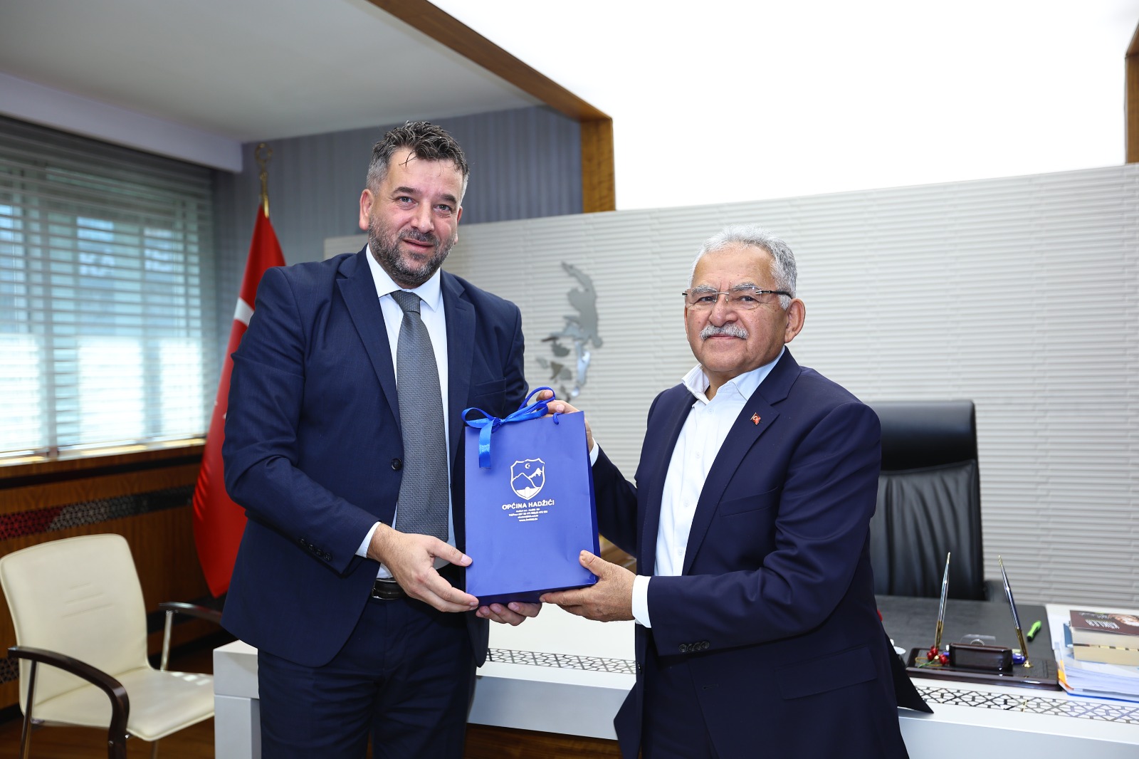 Başkan Büyükkılıç, Bosna-Hersek Heyetine Turizm Şehri Kayseri’yi Anlattı