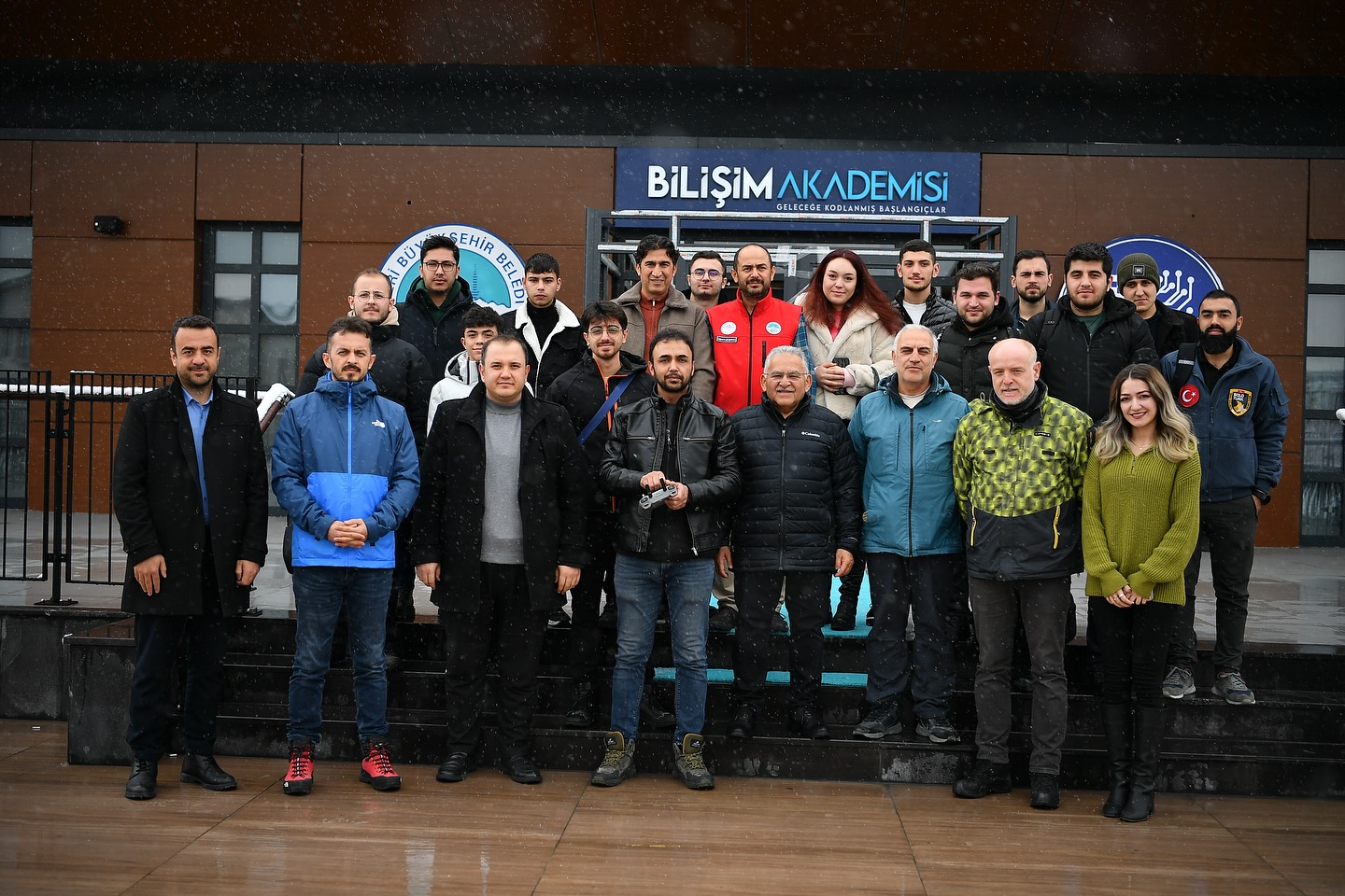 Başkan Büyükkılıç’tan, Bilişim Akademisi’ne Ziyaret