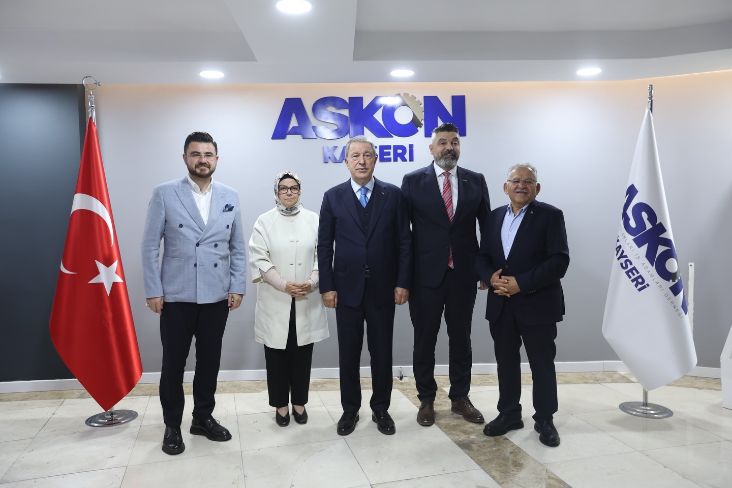Büyükkılıç ve Akar’dan ASKON Kayseri Şubesine Ziyaret