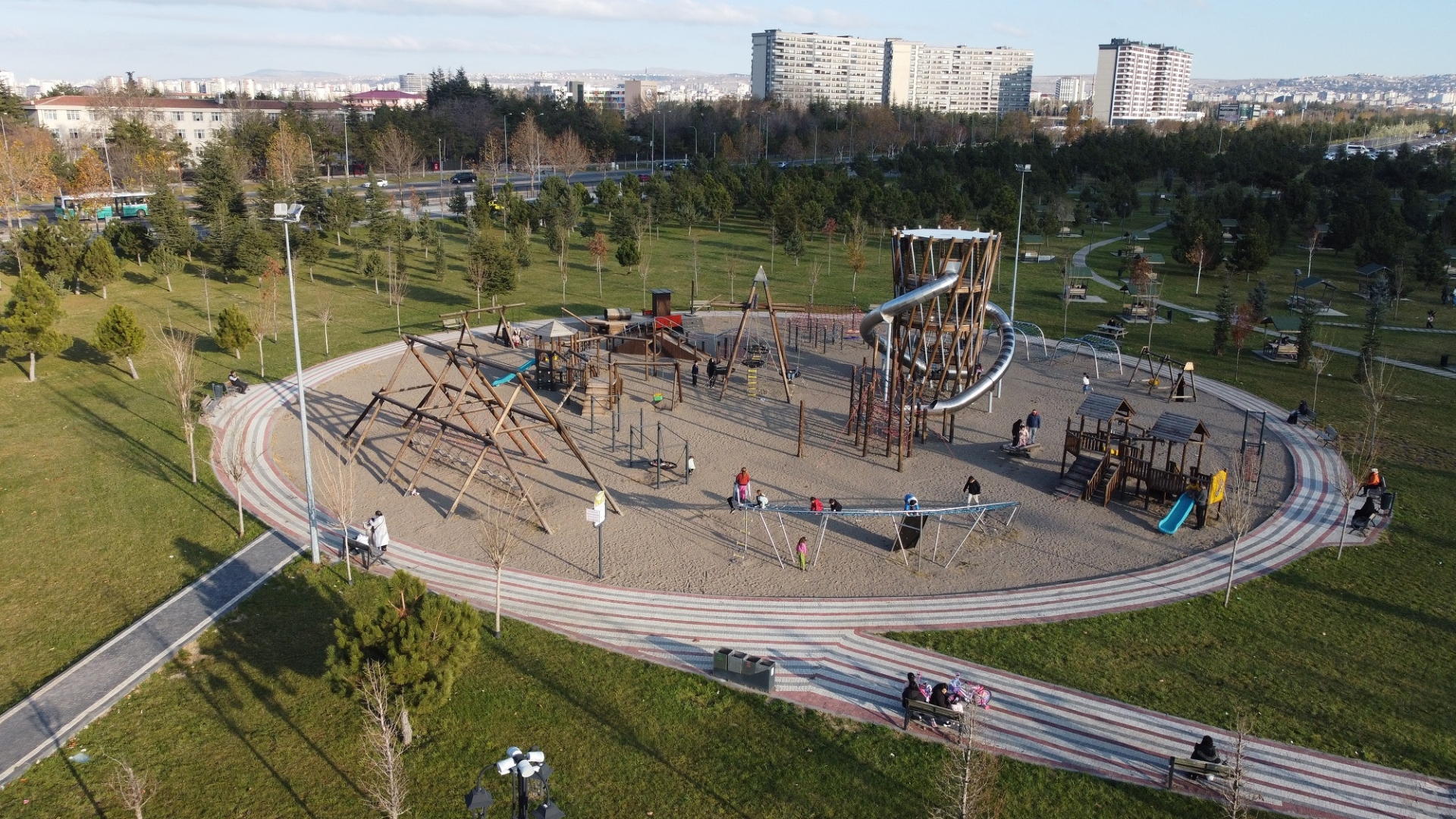 Recep Tayyip Erdoğan Millet Bahçesi, Kayseri’ye Nefes Oluyor