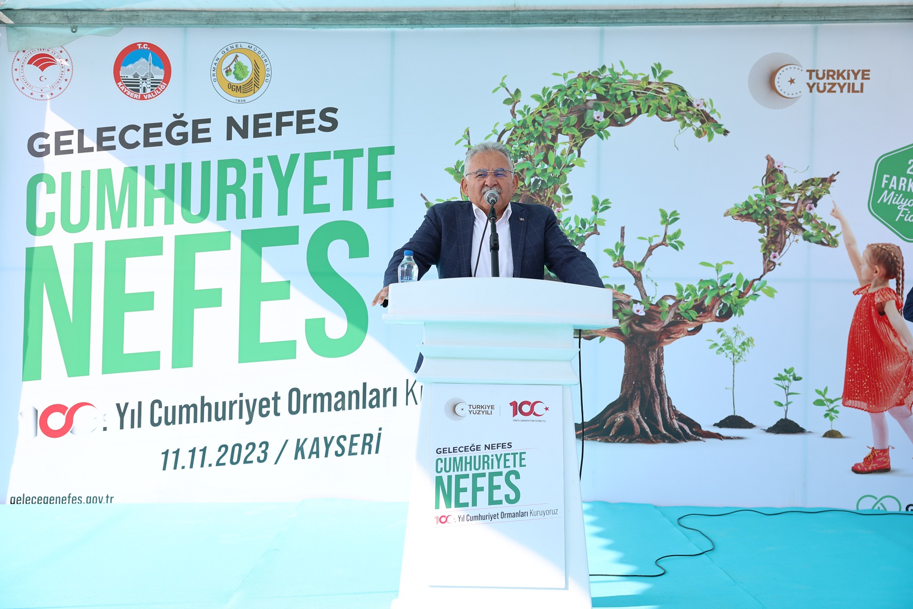 Büyükşehir’den 6 Yılda 750 Bin Fidan ile Kayseri’ye “Yeşil” Katkı