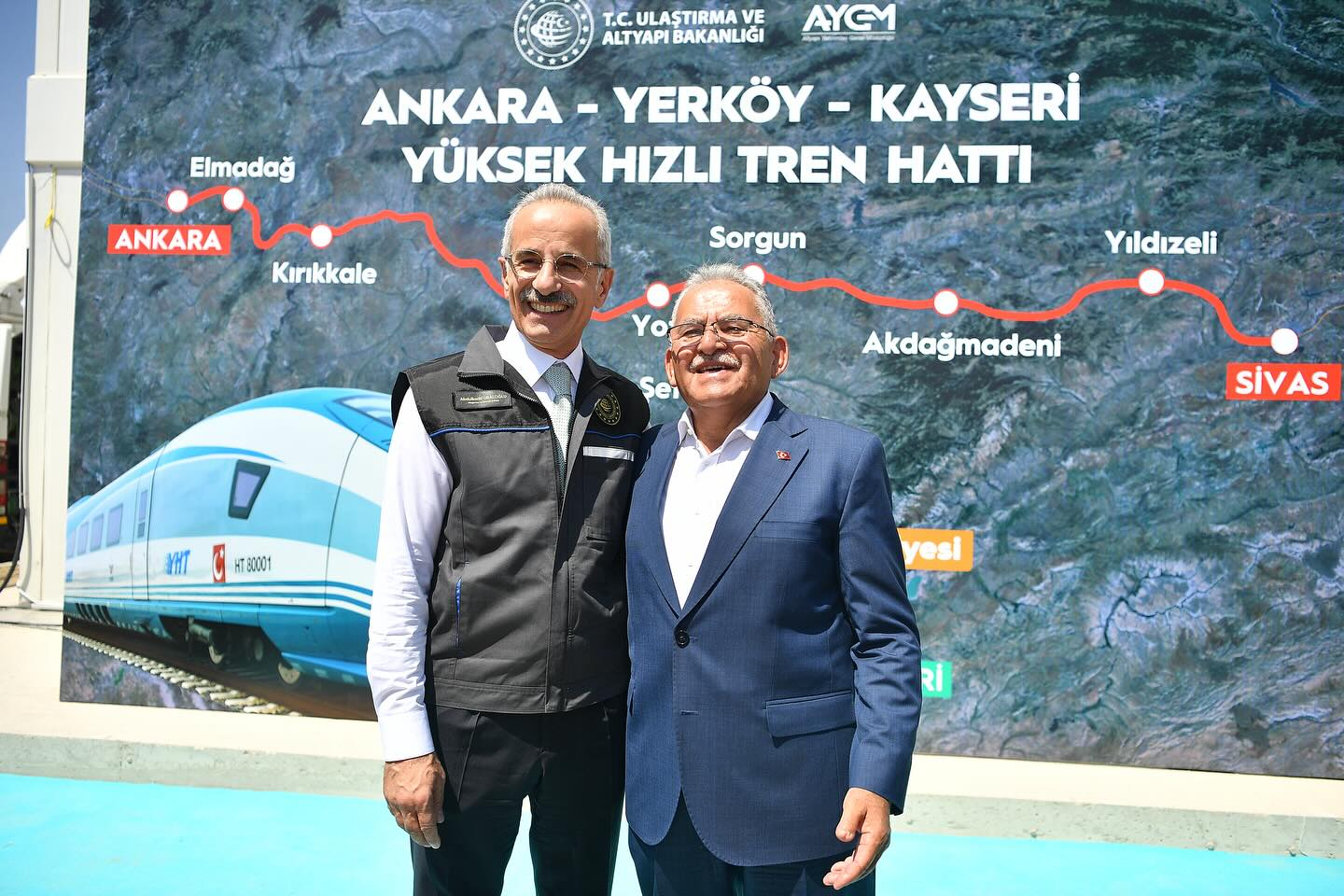 Başkan Büyükkılıç: “Kayseri, Yüksek Hızlı Tren İle Anadolu’nun Parlayan Yıldızı Olacak”