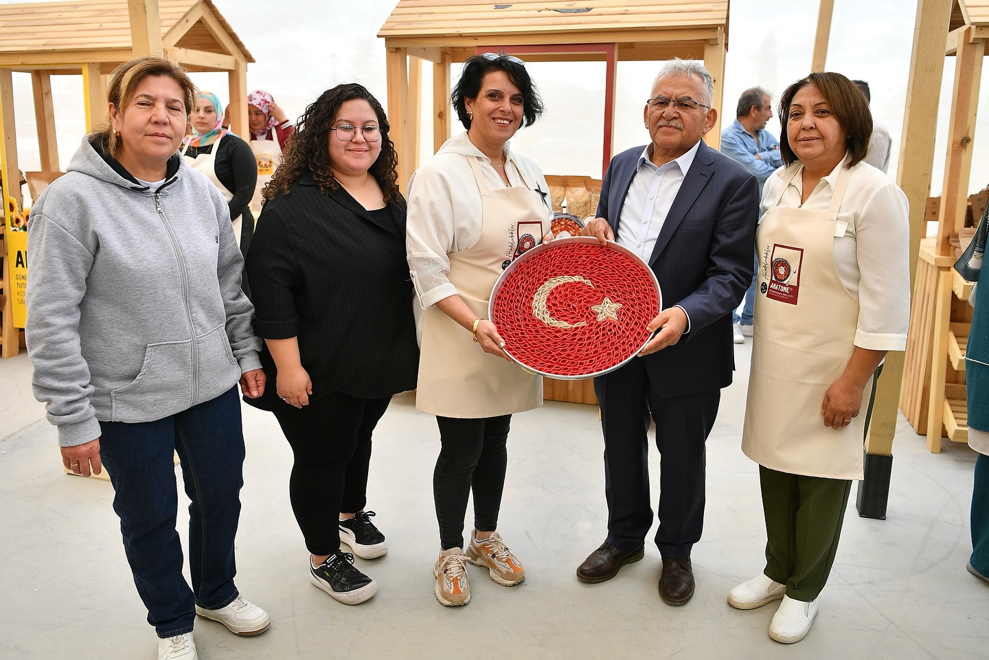 Başkan Büyükkılıç, Anadoludakiler Kayseri Pazarı’nın Açılış Törenine Katıldı