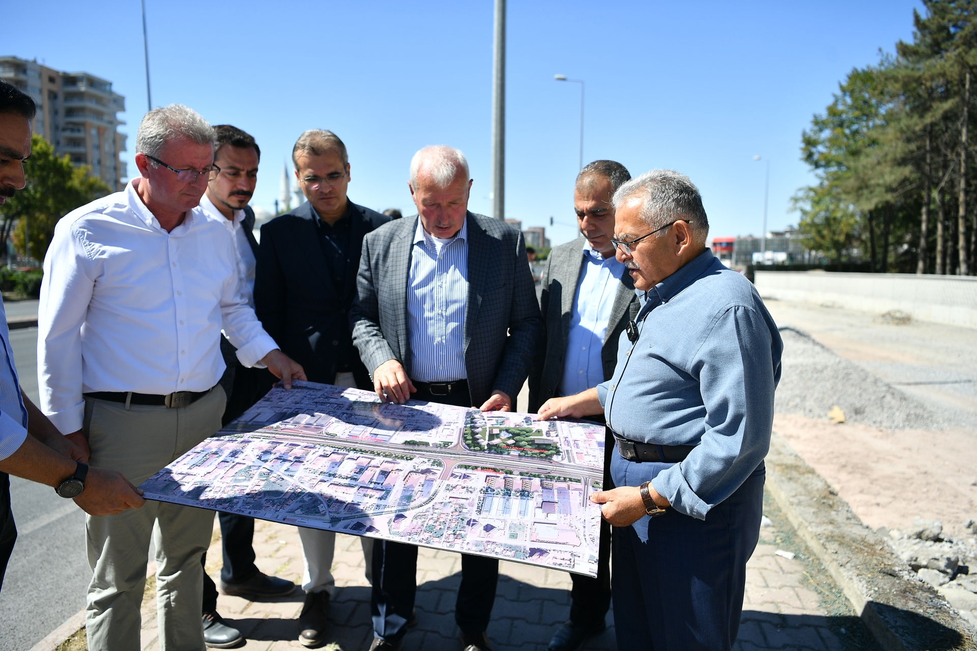 Başkan Büyükkılıç, DSİ Katlı Kavşağı Proje Çalışmalarını İnceledi