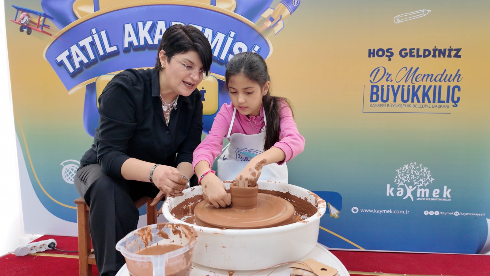 Büyükşehir KAYMEK’in Yarıyıl Tatil Akademisi Sömestire Renk Kattı