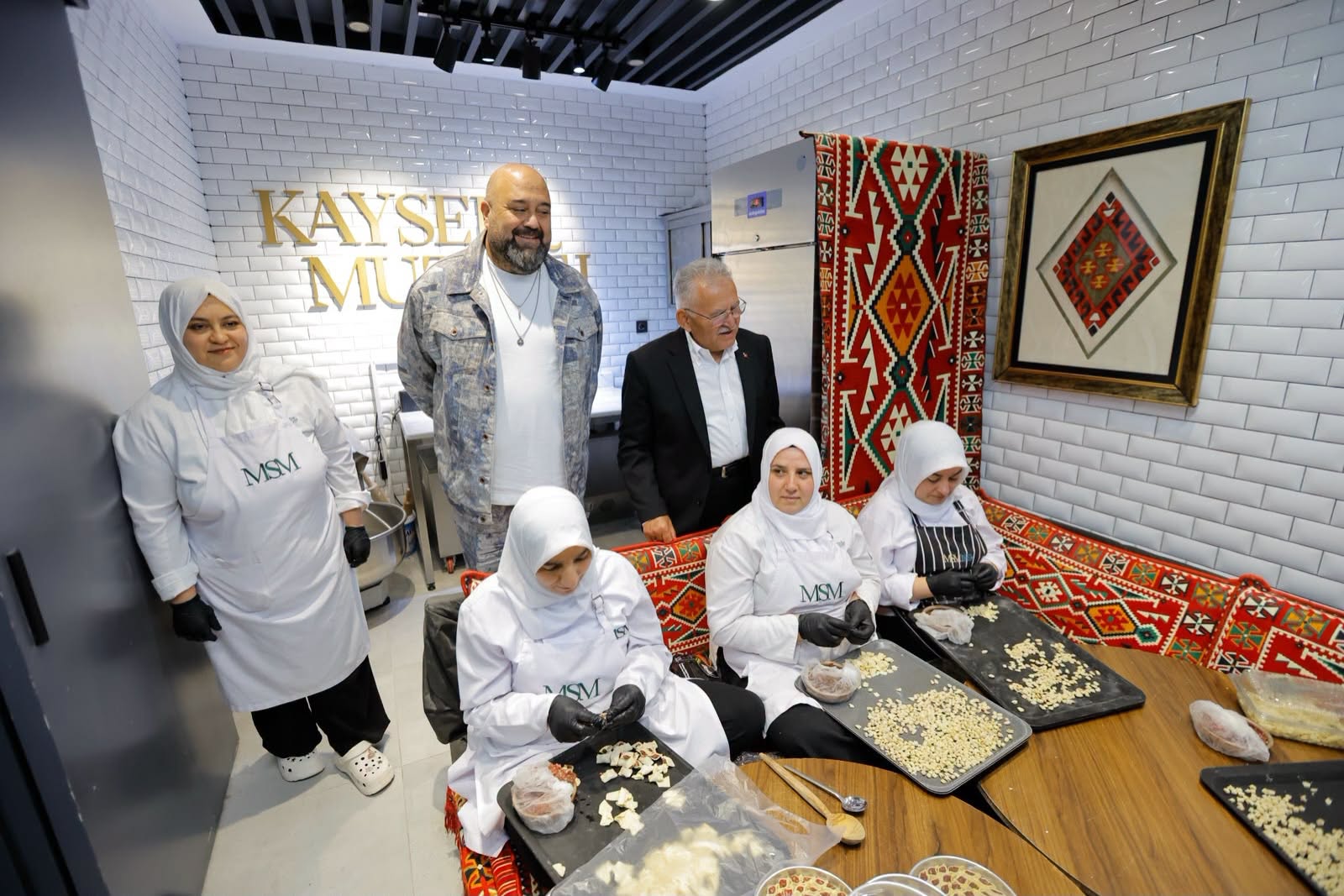 Başkan Büyükkılıç, Masterchef Şefleri Yalçınkaya ve Sivrioğlu’nu Ağırladı
