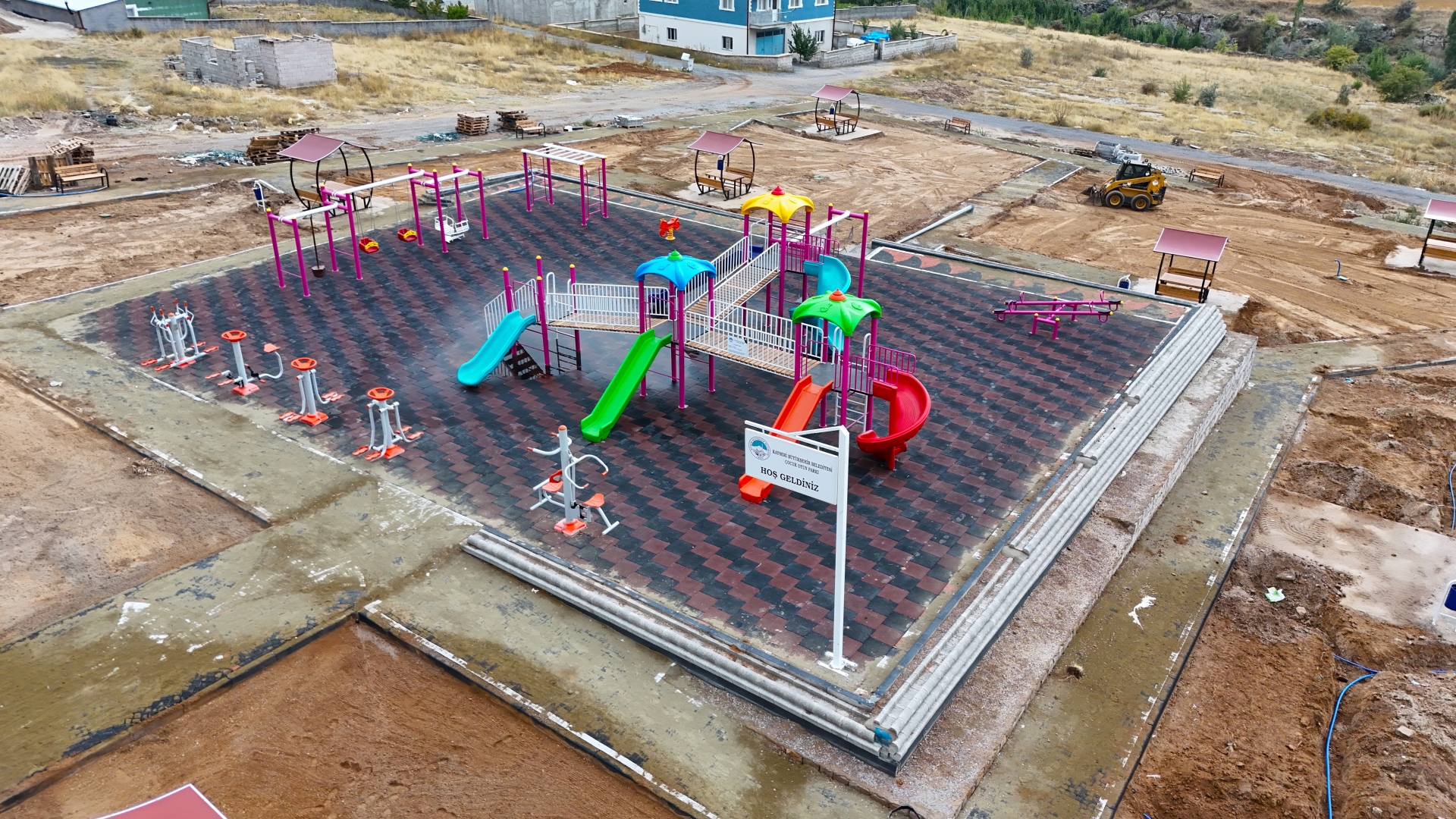 Büyükşehir’den Kırsala Modern Sosyal Yaşam Alanı