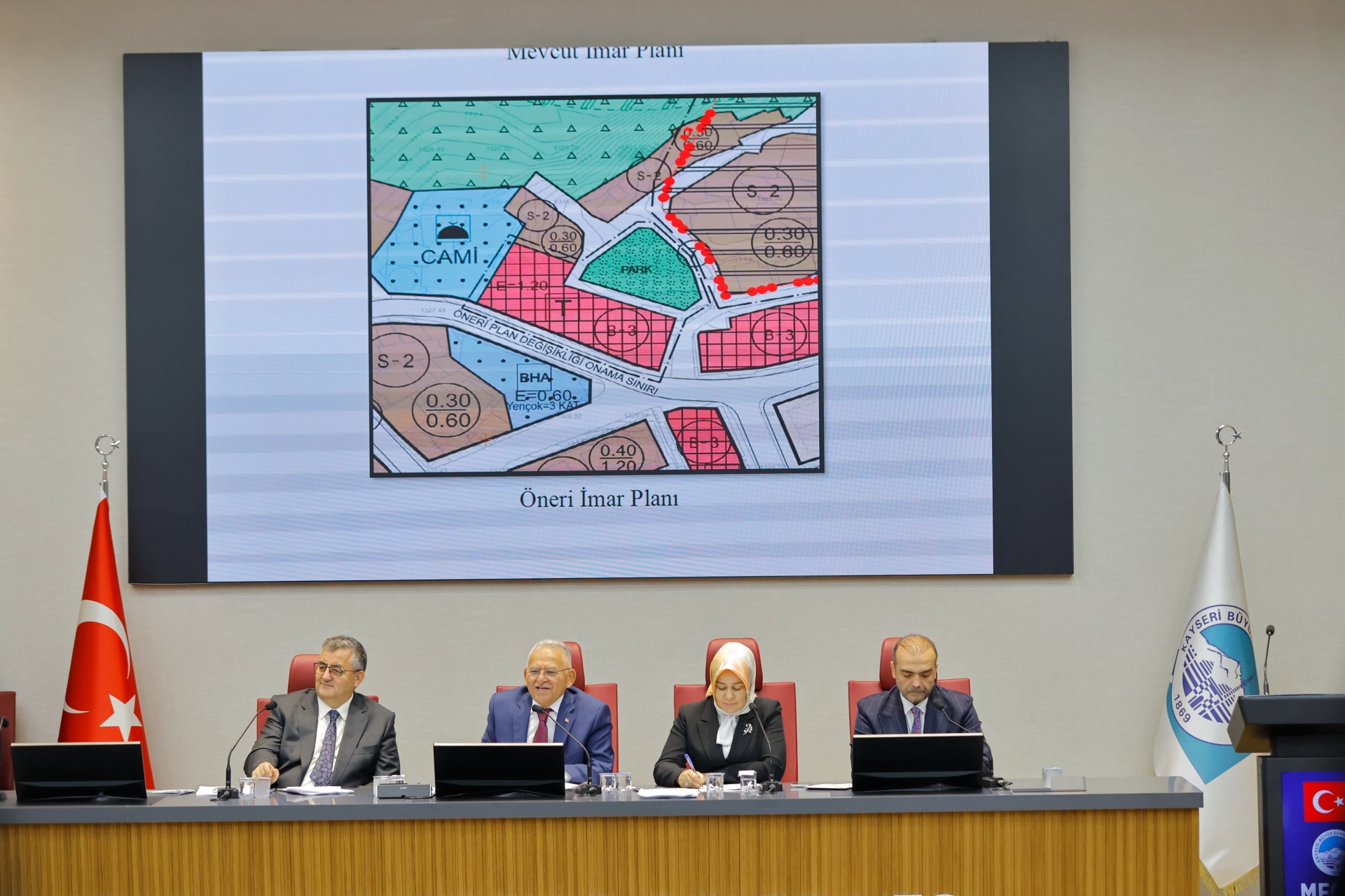 Kayseri Büyükşehir Belediye Meclisi’nde 94 Gündem Maddesi Karara Bağlandı