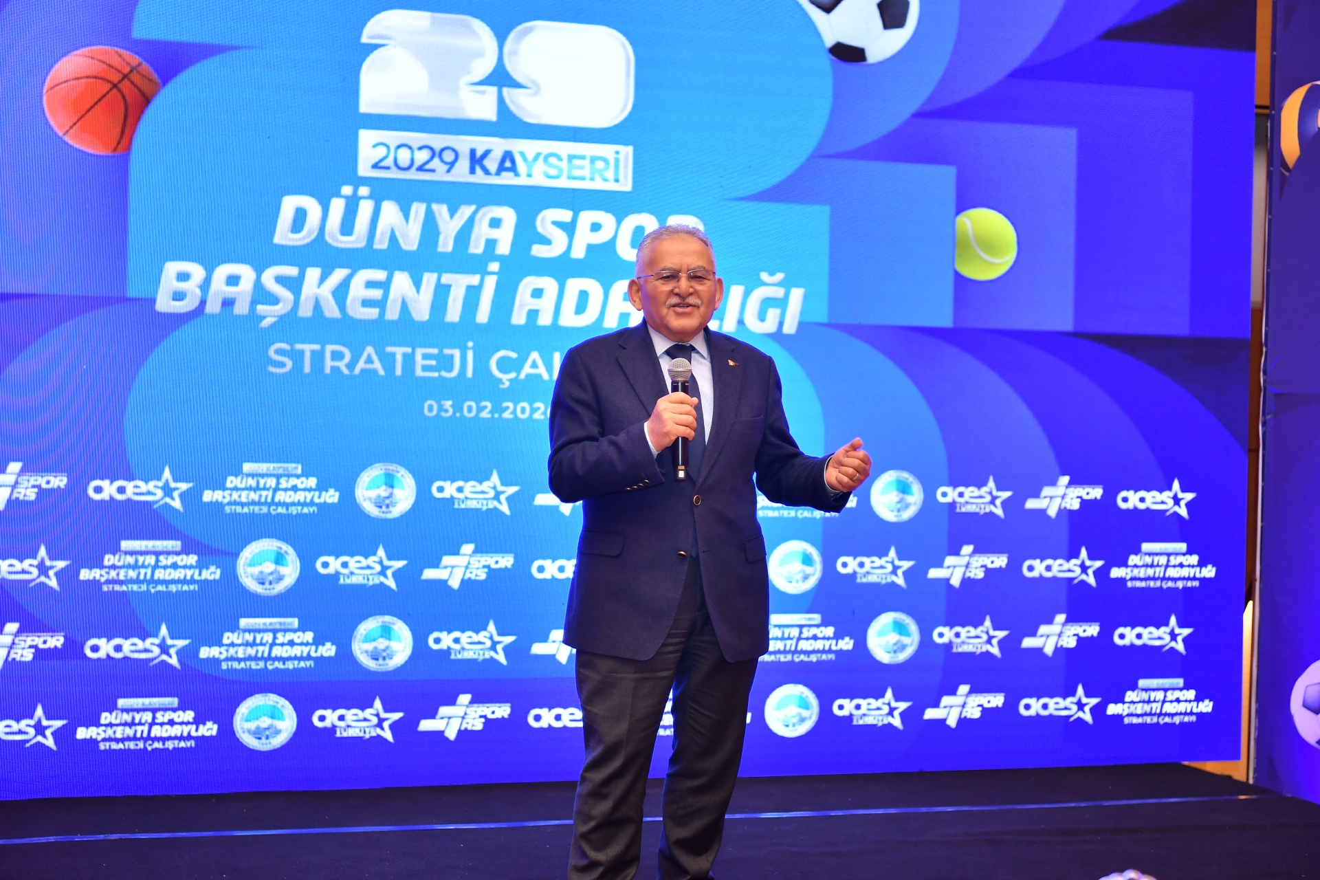 Başkan Büyükkılıç Liderliğinde Kayseri, 2029 Dünya Spor Başkenti Yolunda