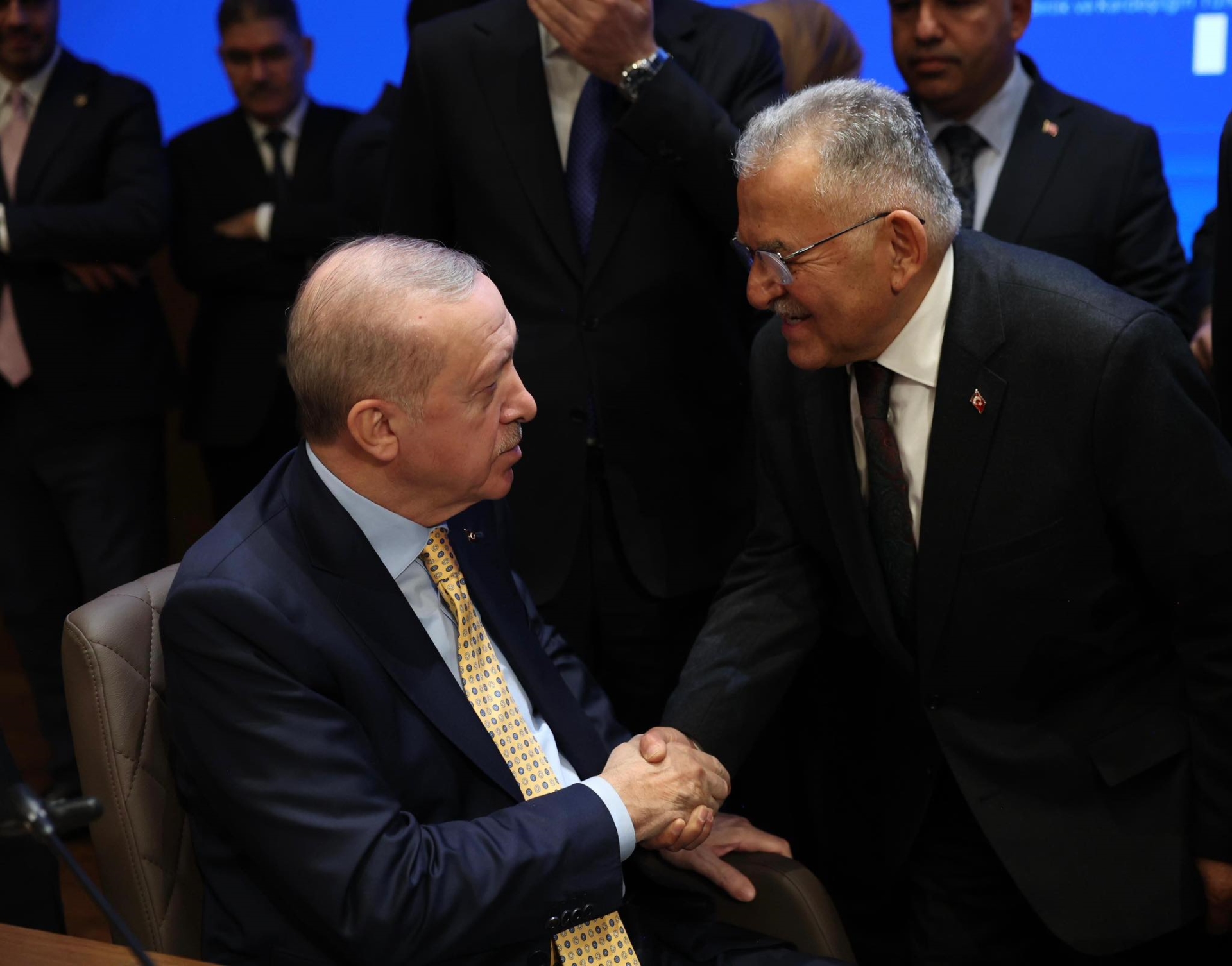 Başkan Büyükkılıç, AK Parti’nin İftar Programında Cumhurbaşkanı Erdoğan İle Görüştü