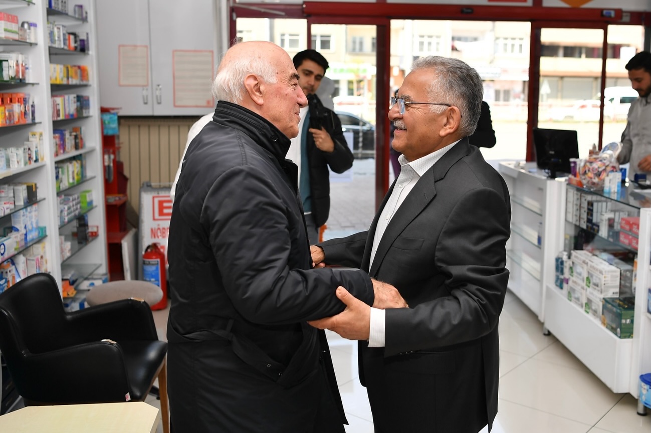 Başkan Büyükkılıç’tan Esnaf Ziyaretleri