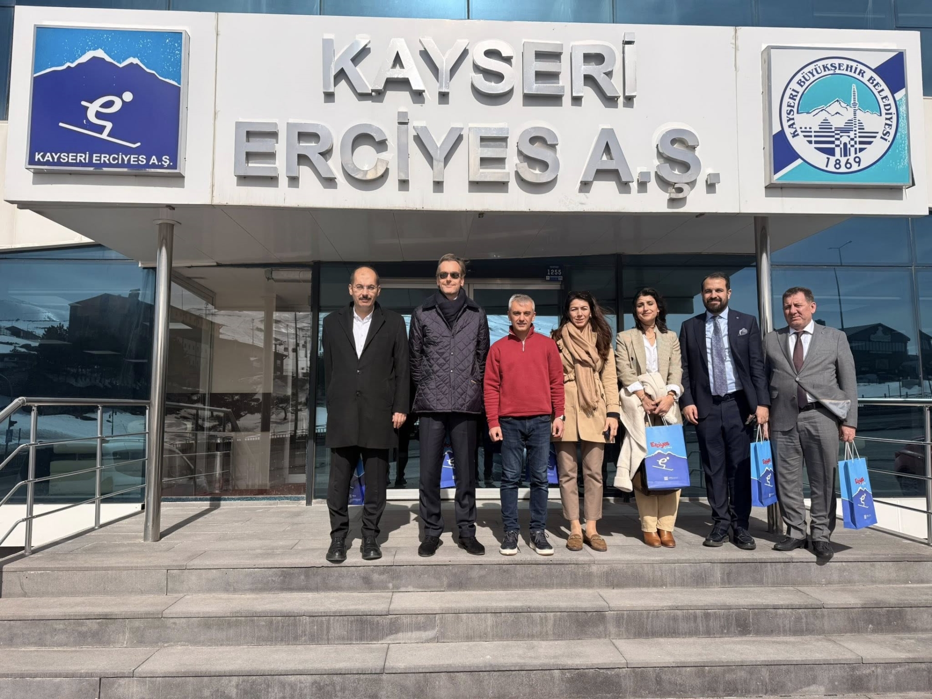 Belçika Heyeti, Erciyes’e Hayran Kaldı