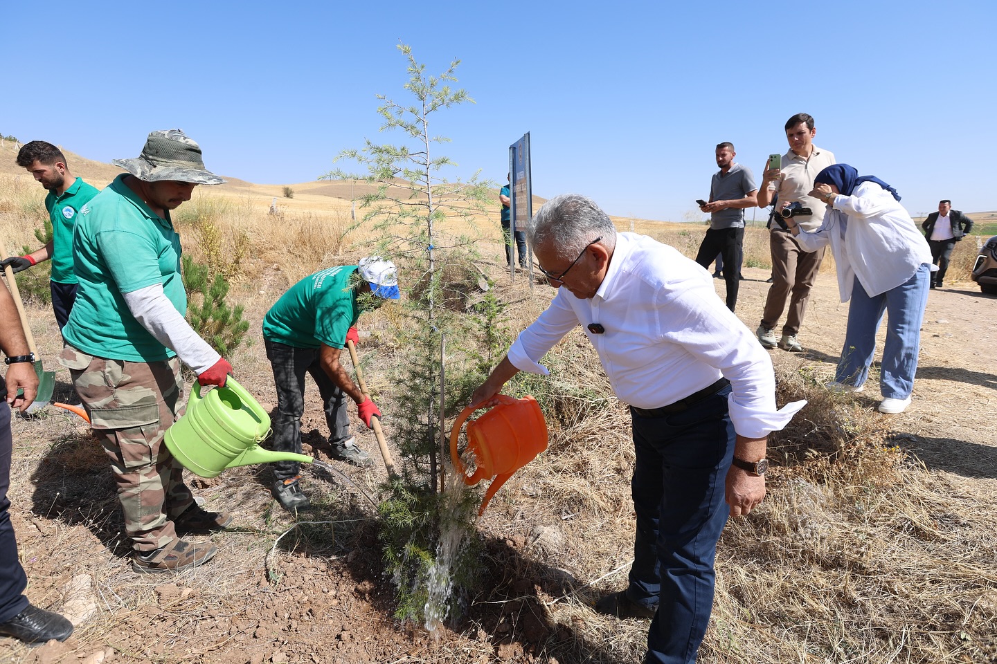 Büyükşehir’den Son 7 Yılda 786 Bin Fidan İle Kayseri’ye “Yeşil” Katkı