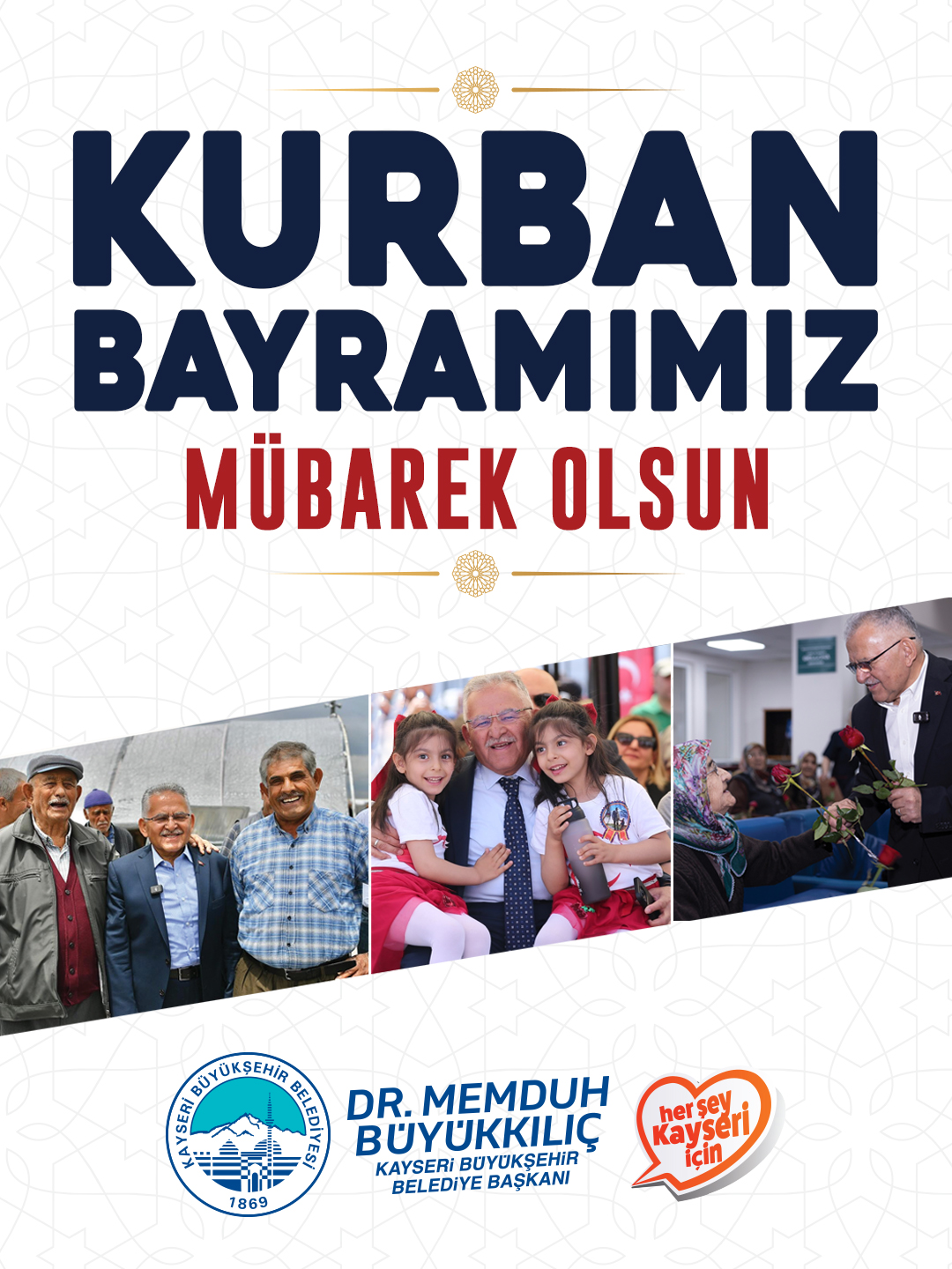 Başkan Büyükkılıç’tan “Kurban Bayramı” Mesajı