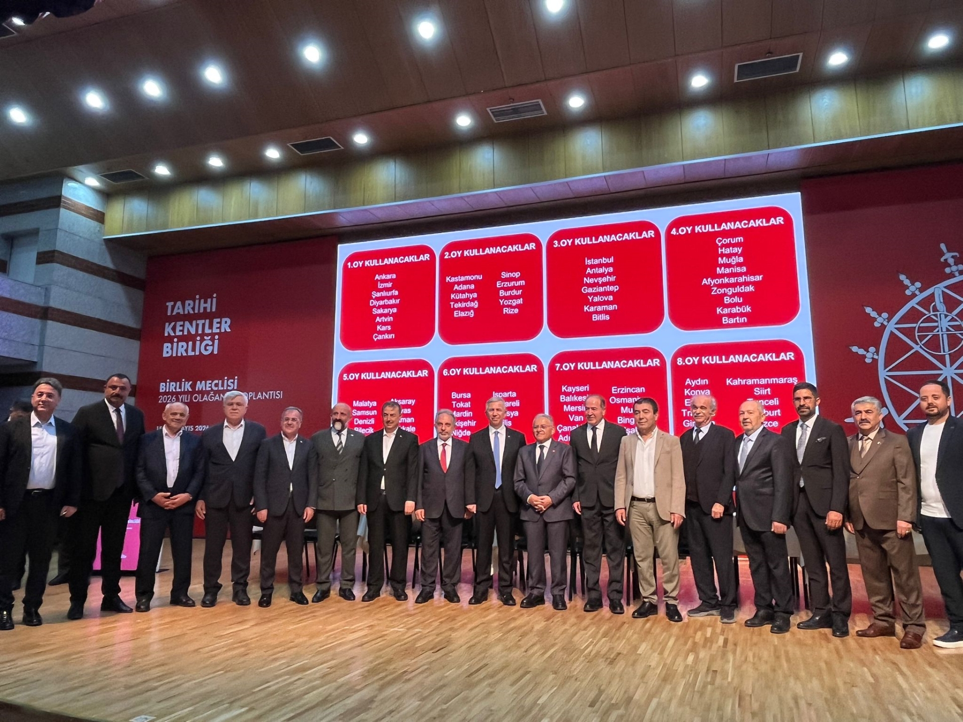 Büyükkılıç’tan, Tarihi Kentler Birliği 2026 Yılı 1. Olağan Toplantısı’nda Birlik, Beraberlik Vurgusu