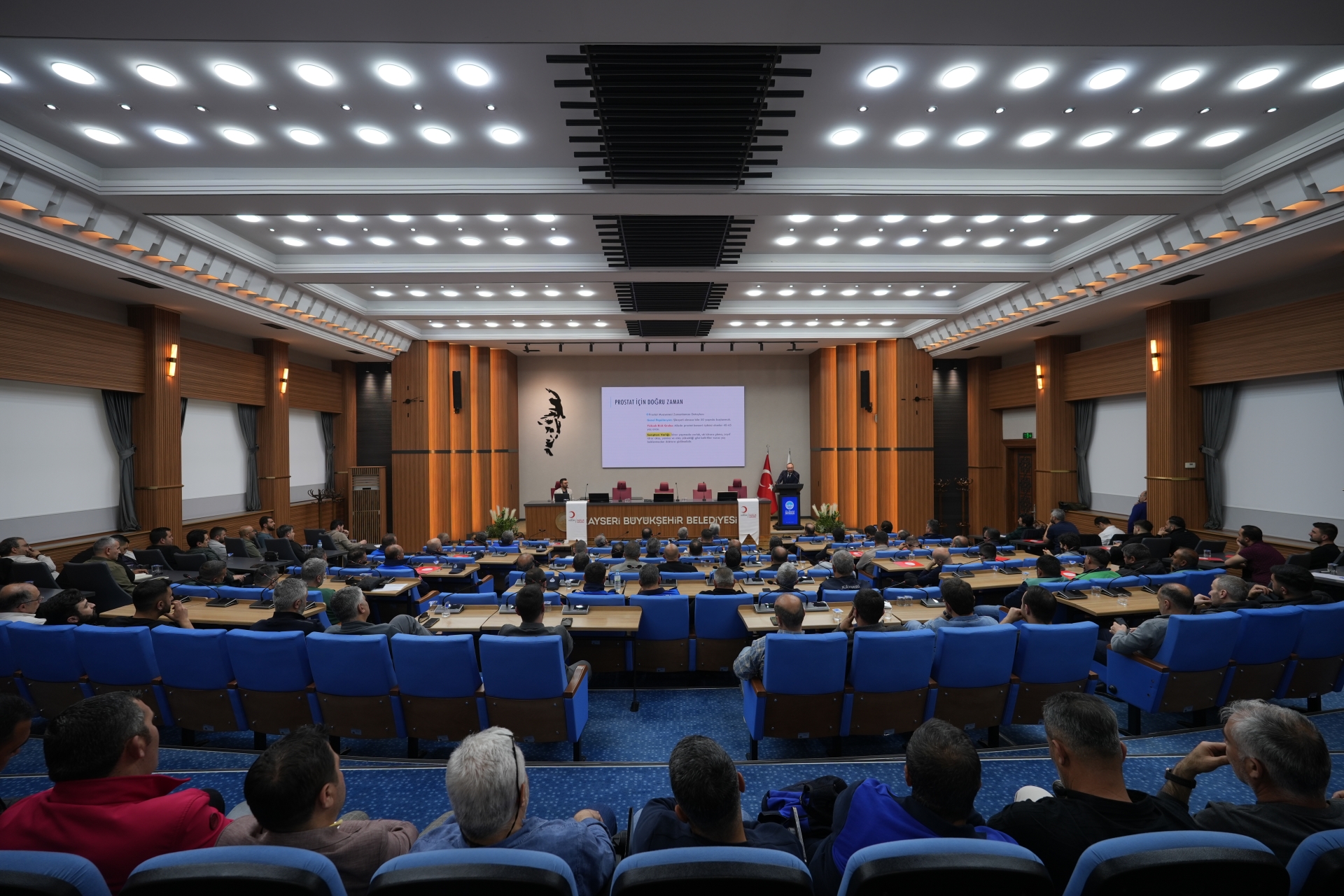 Büyükşehir’den “Prostat Kanserinin Önlenmesi, Teşhisi ve Tedavi Yöntemleri” Eğitimi