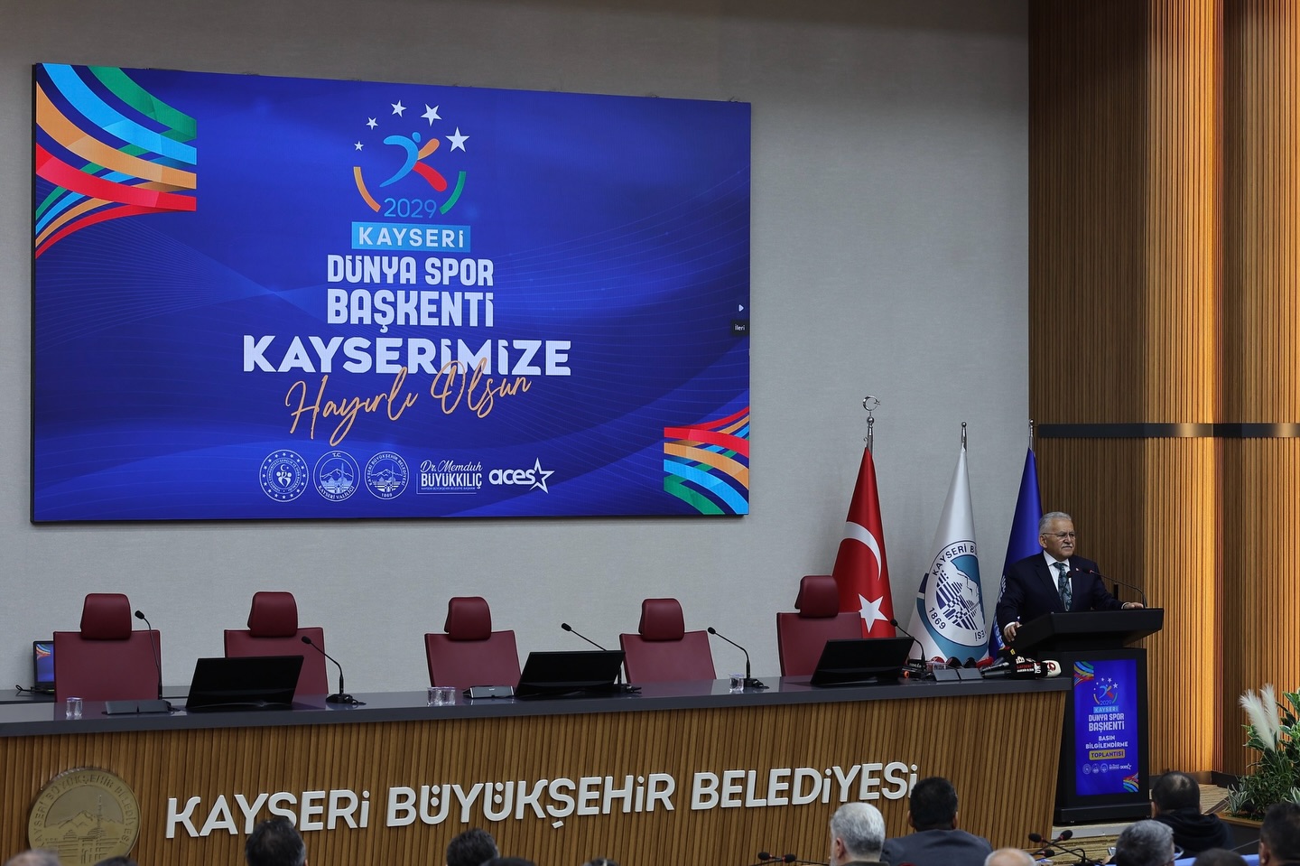 Spor Şehri Kayseri’nin Mimarı Başkan Büyükkılıç: “Kayseri, 2029 Dünya Spor Başkenti”