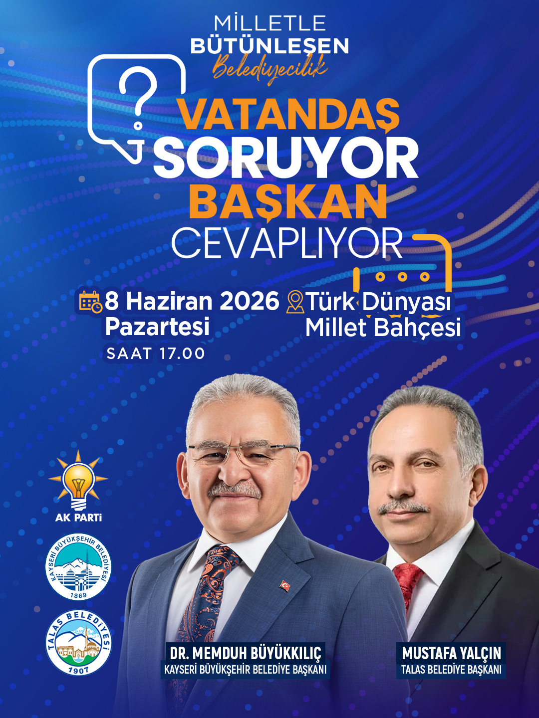 Başkan Büyükkılıç, Vatandaşlarla Buluşuyor