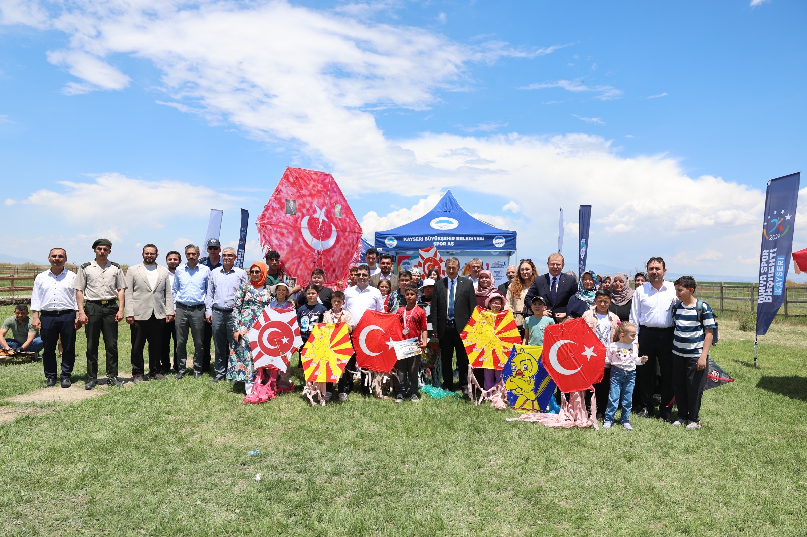 Spor A.Ş. ile Sultan Sazlığı’nda Uçurtma Şenliği ve Gençlik Buluşması Coşkusu