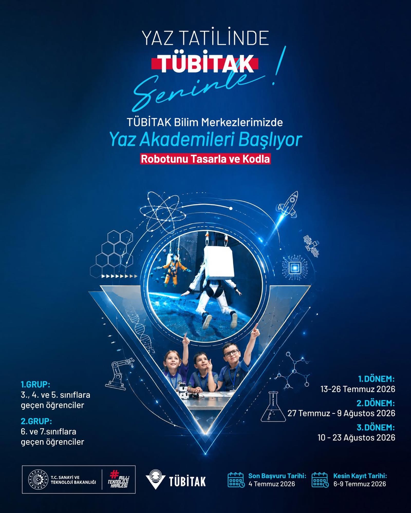 Büyükşehir’den Bilim ve Teknoloji Dolu Yaz Akademisi