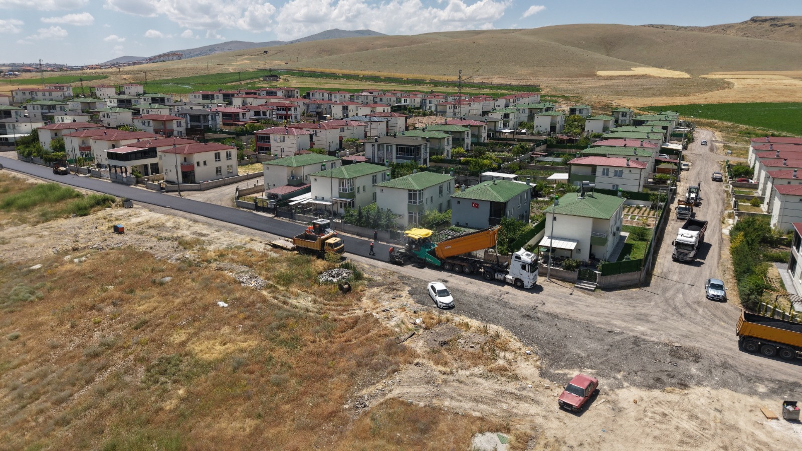 Kayseri Büyükşehir'den İncesu Kırsalına 10,5 Milyon TL'lik Ulaşım Yatırımı