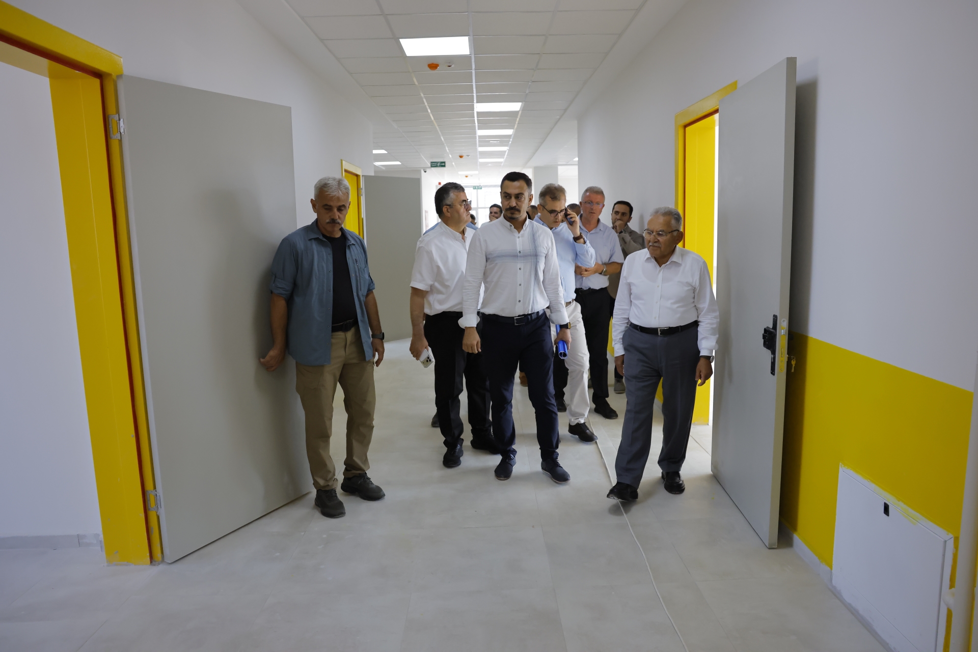 Başkan Büyükkılıç’tan, 85 Milyon TL Yatırım Maliyetli Eğitim Yuvasında İnceleme