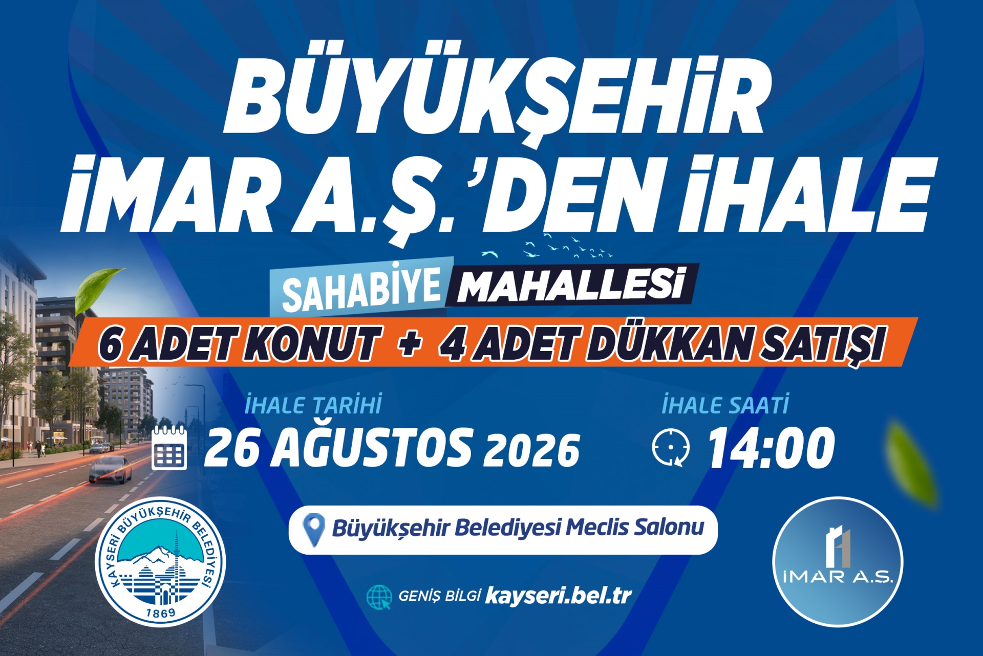 İMAR A.Ş.’den İhale