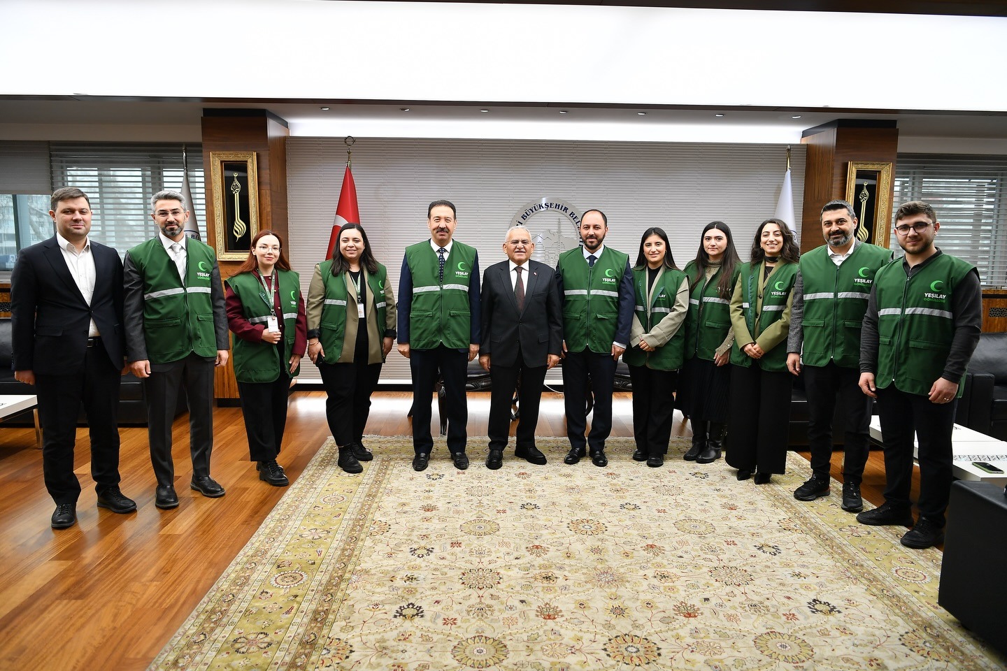 Kayseri Büyükşehir'den Yeşilay’a Destek