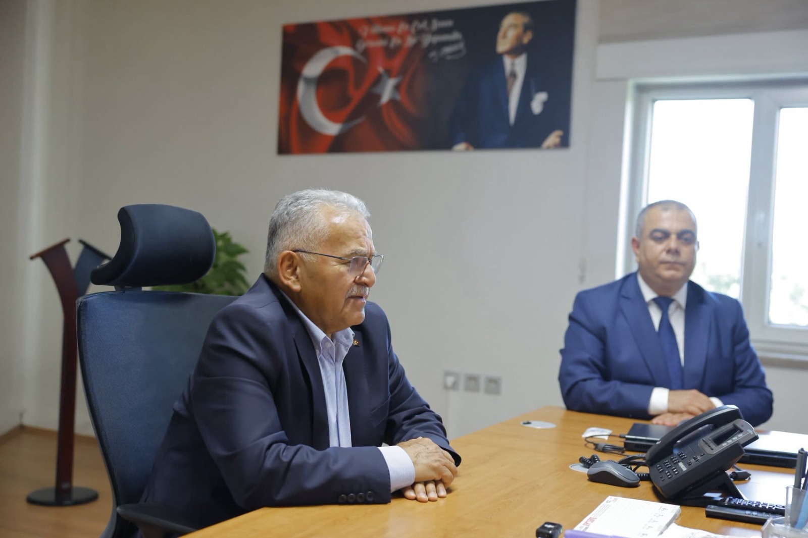 Başkan Büyükkılıç’a KASKİ’den Güçlü “Yatırım” Sunumu
