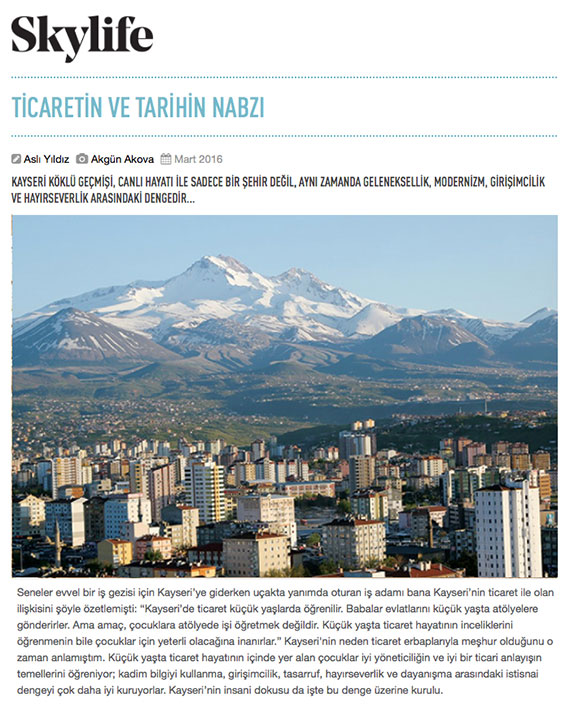 Büyükşehir Kayseri'yi Dünyaya Tanıtıyor