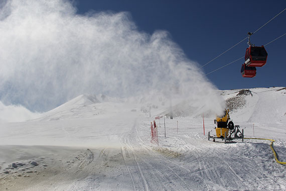 Erciyes'te Kayak Sezonu Devam Ediyor