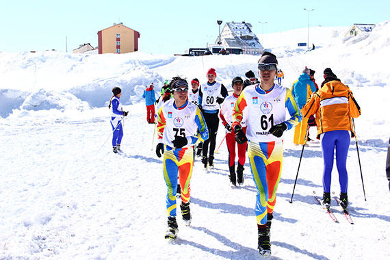 Kayaklı Koşuda Şampiyonlar Erciyes'te
