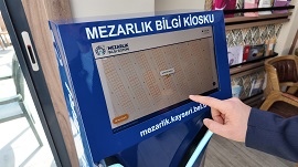 Mezarlık Bilgi Kiosku